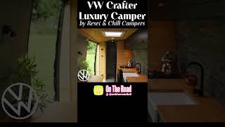 VW Crafter Luxury Campervan by resetandchillcampers shorts [upl. by Ysset]