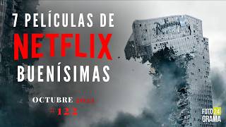 ¿No sabes qué ver 7 Buenas Películas Atrapantes en NETFLIX  Fotograma 24 con David Arce [upl. by Frager]