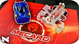 BAKUGAN  Transformers Turning Mecard UNBOXINGReview  Insane Competitive Game [upl. by Anyrak670]