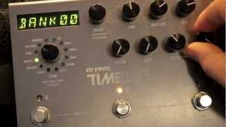 Strymon Timeline  Digital settings and sounds [upl. by Karlise94]