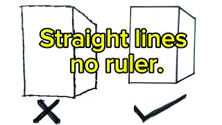 Straight lines without using a ruler [upl. by Bourque144]