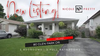 80 Glen Park Dr Welland  By Nicole Pretty REALTOR [upl. by Norahc]