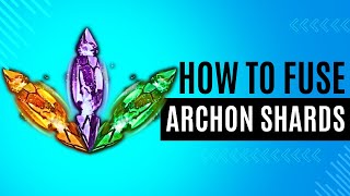 Warframe  How To Fuse Archon Shards Helminth Coalescent Guide [upl. by Gnod]