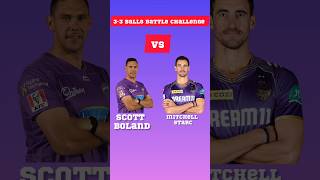 Scott Boland Vs Mitchell Starc 33 Balls Battle Challenge Real cricket 24 trendingshort [upl. by Leinaj]