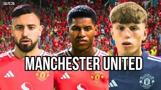 EU VOLTEII VOU RECONSTRUIR O MANCHESTER UNITED Fc25 [upl. by Sochor]