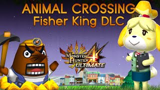 MH4U Monster Hunter 4 Ultimate Tutorial  DLC Animal Crossing Fisher King [upl. by Heydon]