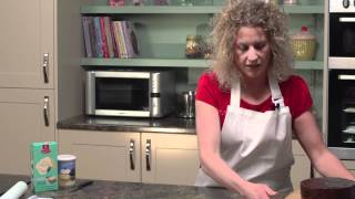 Renshaw How to cover a fruit cake with Marzipan [upl. by Merissa]