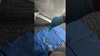 Emptying a Catheter Bag [upl. by Adnac]