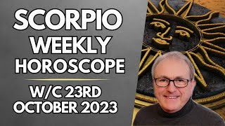 Scorpio Horoscope Weekly Astrology from 23rd October 2023 [upl. by Fidelio646]