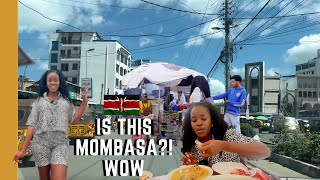 EXPLORING MOMBASA KENYA 🇰🇪 FOR THE FIRST TIME  TRYING STREET FOOD AND THE OLD TOWN [upl. by Charie160]