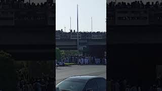 faizabad dharna 4rth day🫀🇰🇼🥺freefreepalestine [upl. by Elleinnod]