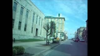 Driving Downtown Beckley West Virginia March 2016 [upl. by Medlin585]