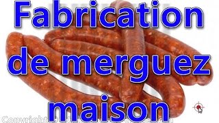 La recette des merguez maison [upl. by Radnaskela]