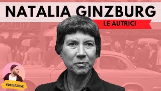 NATALIA GINZBURG  vita e opere [upl. by Iahcedrom]