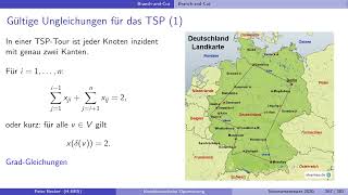 Kombinatorische Optimierung BranchandCut [upl. by Tania]