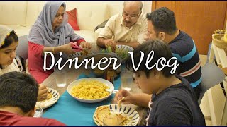 Dinner Vlog with my Moms special dish  Stuffed Pita Bread  Momtastic by Shamsheera [upl. by Jayne]