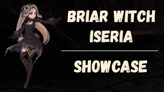 Epic 7 Briar Witch Iseria Showcase [upl. by Enajaras188]