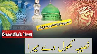 Naseeba Khol De Mera  Beautifull Naat  naat whatsapp sataus [upl. by Panchito]