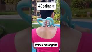 neck massagerdeodap easy usefitness shortvideoplzsubscribemychannel [upl. by Howzell328]