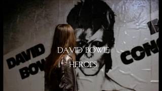 David BowieHeroes subEspañolLyricEnglish HD [upl. by Bertha276]