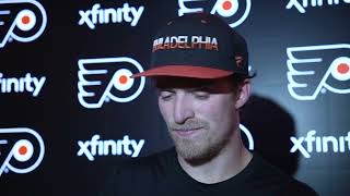 1027 PHI vs MTL Postgame Travis Sanheim [upl. by Narol]