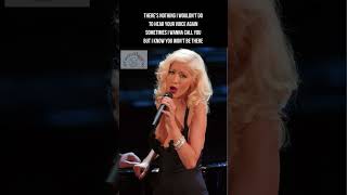 Christina Aguilera  Hurt [upl. by Darryl]