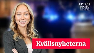 Kvällsnyheterna den 3 september – med Indra Kleinert [upl. by Airom91]