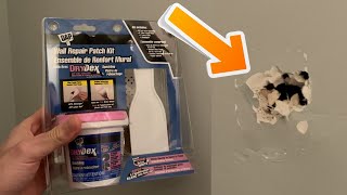 How To Use DAP Wall Repair Patch Kit with DryDex Spackling [upl. by Mcmullan882]