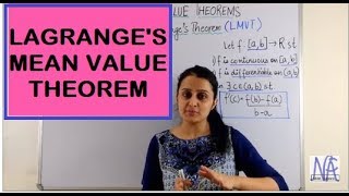 LAGRANGES THEOREMMEAN VALUE THEOREMS PARTII CONTINUITY AND DIFFERENTIABILTY PART 14 [upl. by Zsazsa]