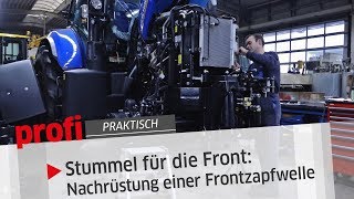 Stummel für die Front Nachrüstung einer Frontzapfwelle  profi Praktisch [upl. by Haletky]