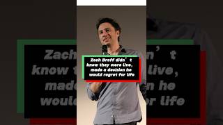 Zach Braff regretted his decision when his 100100 Porsche was spraypainted live celebrity fyp [upl. by Aaron]