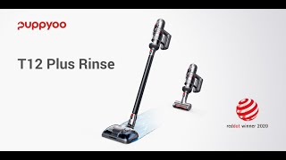 Puppyoo T12 Plus Rinse Mopping Vacuum Cleaner [upl. by Leziar592]