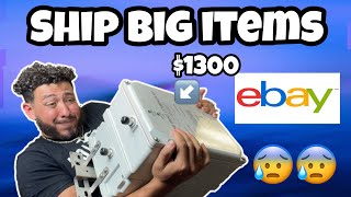 How to ship big items on eBay Step by step [upl. by Krissy]