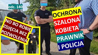 Ochrona administracja prawnik i Policja Bo robię zdjęcia quotkiełbasomquot Ostróda Animex 140 [upl. by Savior]