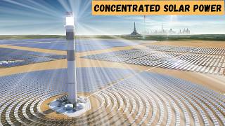 Concentrated Solar Power  CSP Solar  Concentrated Solar Power Plant  In Hindi [upl. by Pelaga743]