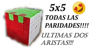 LOS MEJORES ALGORITMOS PARA LAS PARIDADES DEL CUBO 5X5 [upl. by Yme]