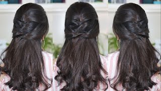 Quick amp Easy 2 Minute Hairstyle  Simple amp Cute Hairstyles for Medium Hair  Femirelle Hairstyle [upl. by Narda511]