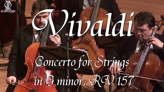 Vivaldi  Concerto for Strings in G minor RV 157 [upl. by Eirallam]