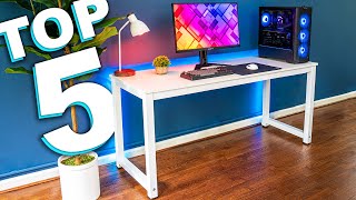 Top 5 Budget Gaming Desks on Amazon [upl. by Abehshtab831]