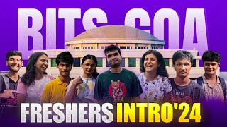 Freshers Introduction 2024  BITS Pilani x Phodu Club [upl. by Seuqcaj]