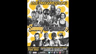 PWE  It’s Always Sunny in Salem 3  Derek Fullerton vs Juan Sanchez  February 3rd 2024 Match [upl. by Winser]