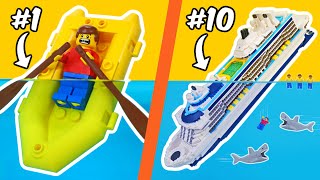 I sunk LEGO BOATS [upl. by Hildegard]