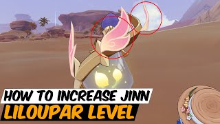 How to MAX LEVEL UP Jinni in the Magic Bottle Liloupar  Genshin Impact 34 [upl. by Lusar]