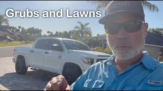 The TRUTH ABOUT GRUB TREATMENT For The Lawn [upl. by Dreda]