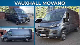 2024 Vauxhall Movano  POV drive and walkaround  Movano Electric Diesel and Hydrogen [upl. by Einiffit905]