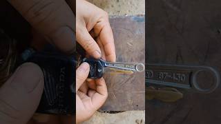 Turn a wrench into a multipurpose wrench part 1 [upl. by Liakim]