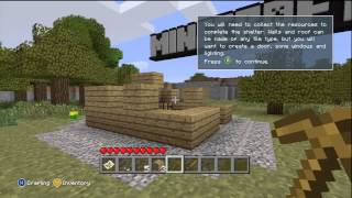 MineCraft Xbox 360 Edition  Tutorial world [upl. by Arais]