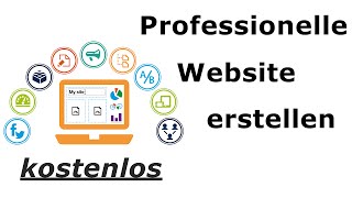 Professionelle Website erstellen  kostenlos [upl. by Byram704]