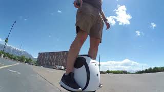 Inmotion E20 electric self balancing unicycle testing [upl. by Daigle]