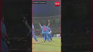 Dhonis Winning Shot from 2011 World Cup Final Match  India vs Australia World Cup 2023 Final [upl. by Airetahs]